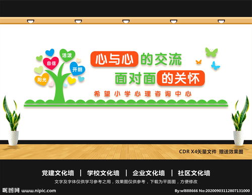 心理咨詢室 心理咨詢展板圖片